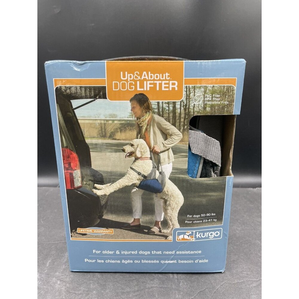 Kurgo Up & About Dog Lifter Carrier For Dogs 50-90 lbs Older & Injured Dogs NEW